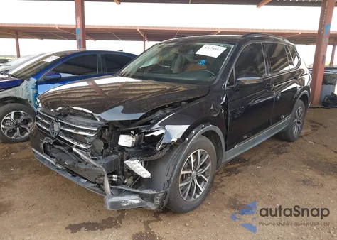 2018 Volkswagen Tiguan 2.0T Se/2.0T Sel из США, поврежденный, VIN 3VV3B7AX1JM036551